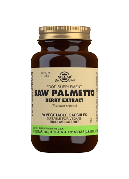 Solgar - Saw Palmetto Berry Extract (S.F.P.) (60 Vegicaps)